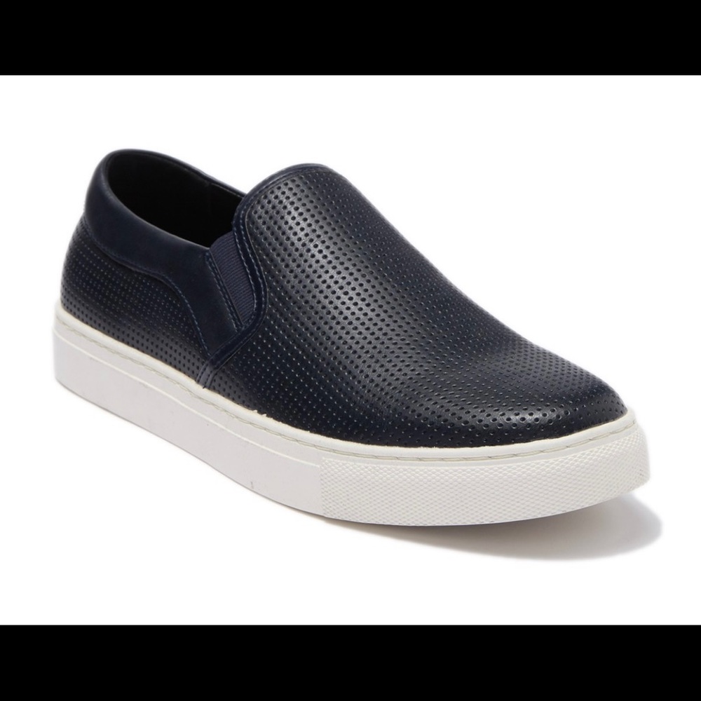 SL by Supply Lab - Riley Slip-On Boat Shoes Navy